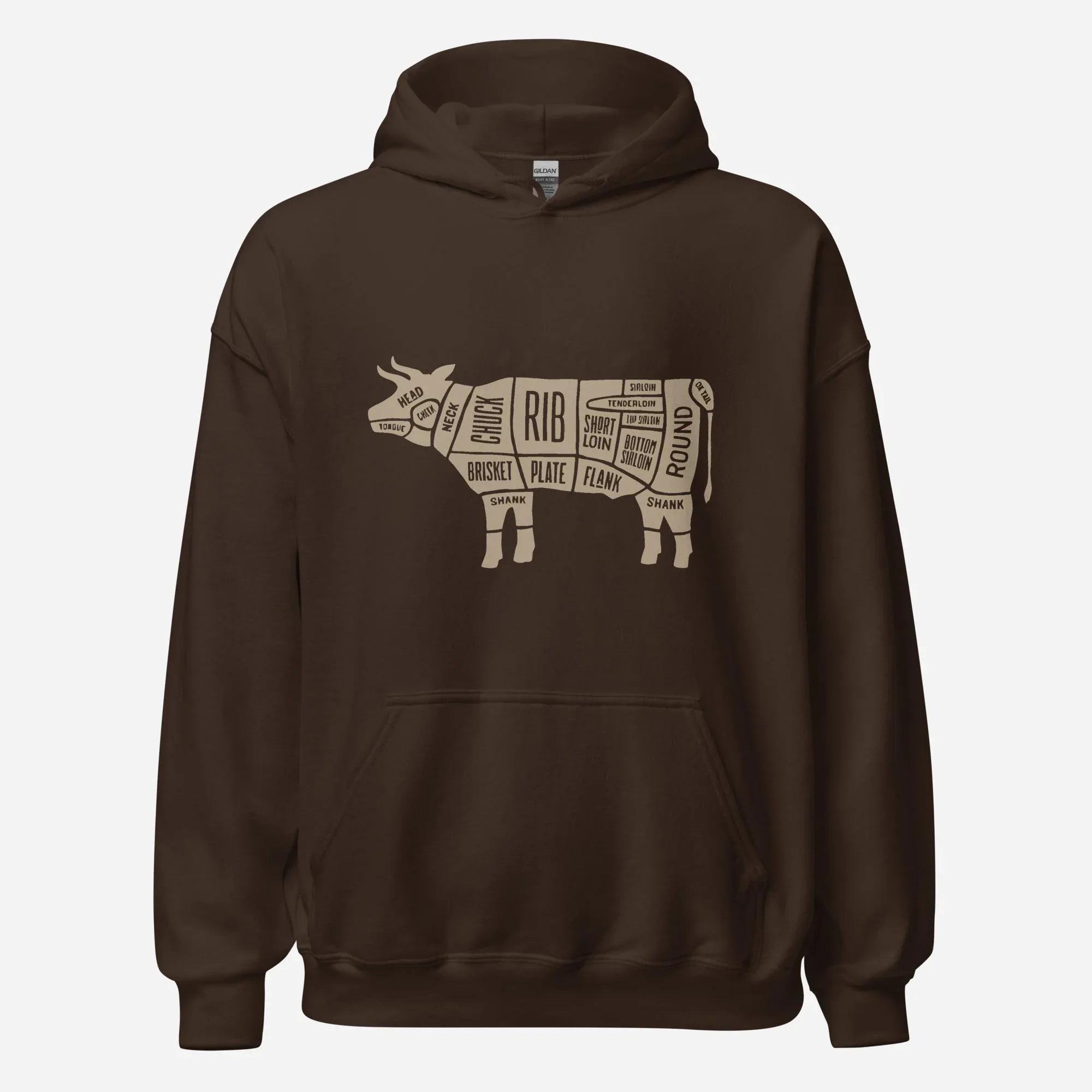 Beef Diagram Unisex Hoodie - Odd Chef