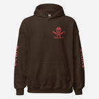 Official Edition Meat-Red Skull & Crossed Knives Unisex Hoodie - Odd Chef