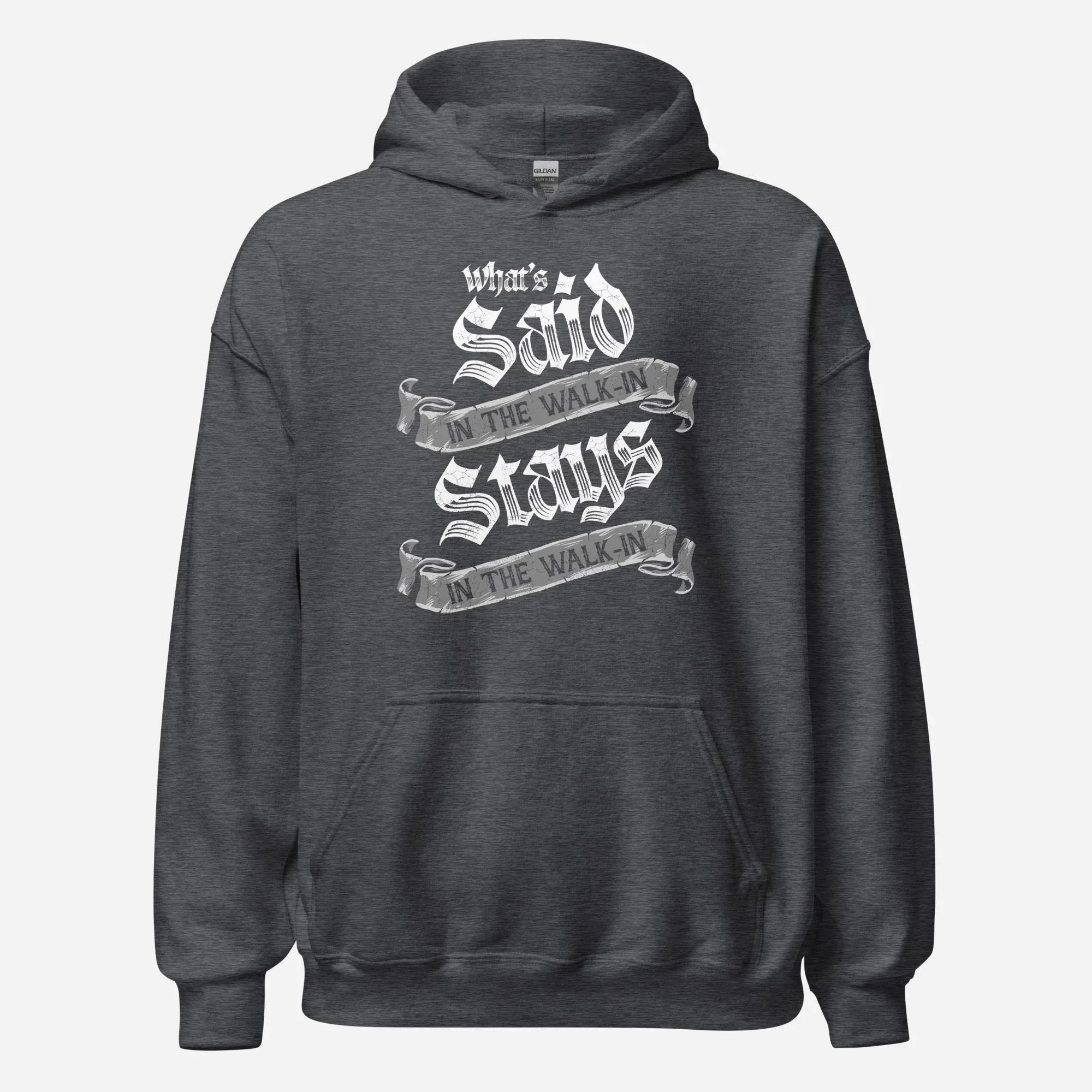 What's Said In The Walkin Unisex Hoodie - Odd Chef