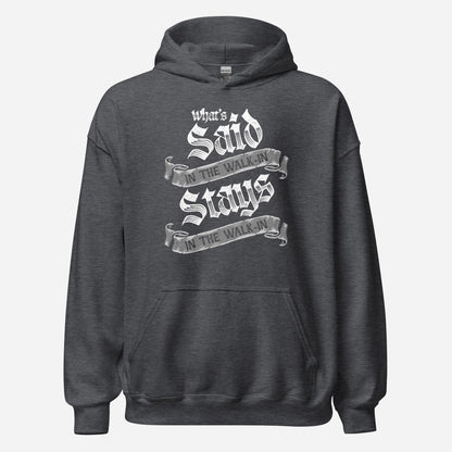 What's Said in the Walkin Unisex Hoodie