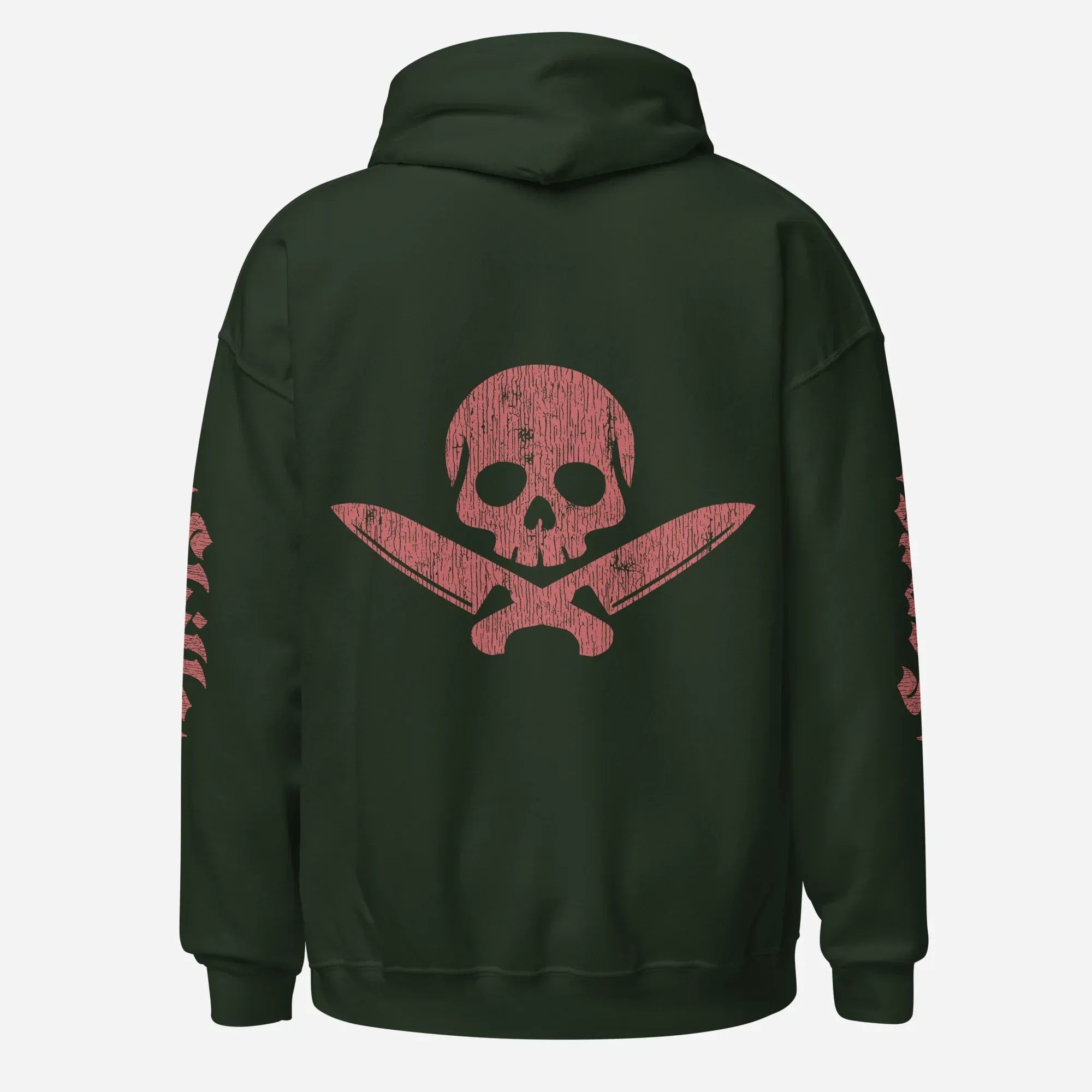 Official Edition Meat-Red Skull & Crossed Knives Unisex Hoodie - Odd Chef