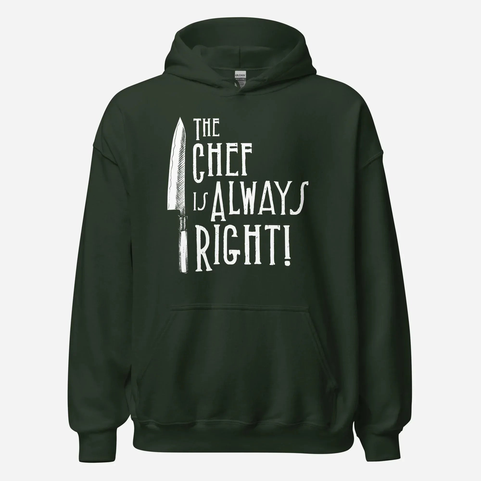 The Chef is Always Right Unisex Hoodie - Odd Chef
