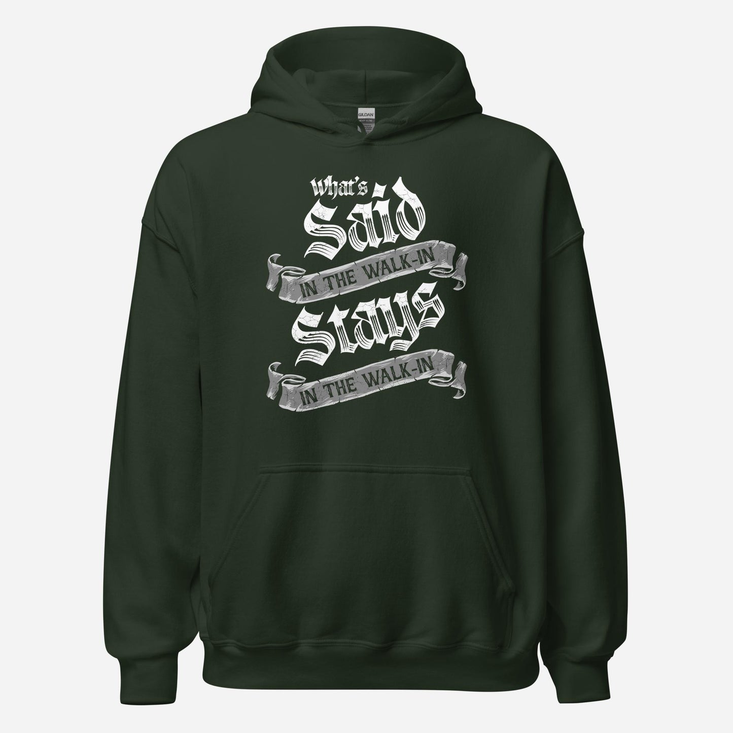 What's Said in the Walkin Unisex Hoodie