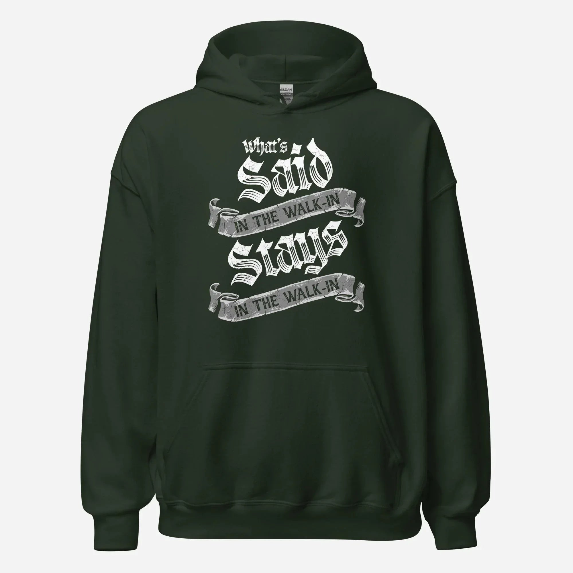 What's Said In The Walkin Unisex Hoodie - Odd Chef