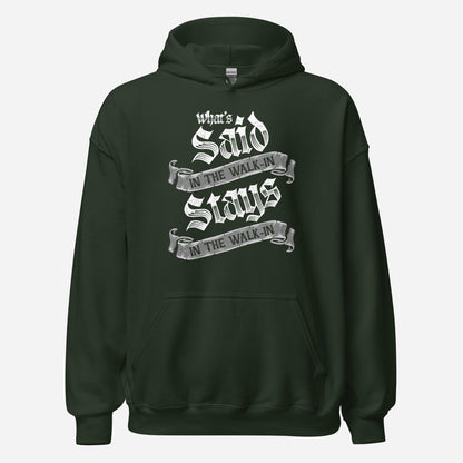 What's Said in the Walkin Unisex Hoodie
