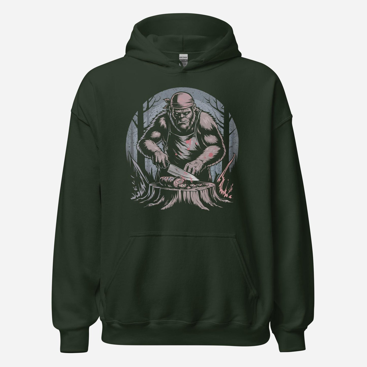 Bigfoot Chef Unisex Hoodie