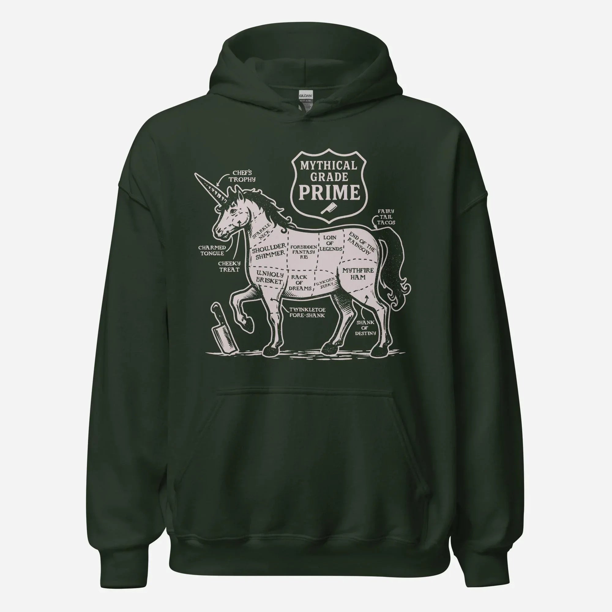 Unicorn Cuts Unisex Hoodie - Odd Chef