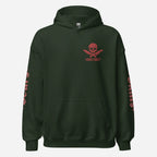 Official Edition Meat-Red Skull & Crossed Knives Unisex Hoodie - Odd Chef