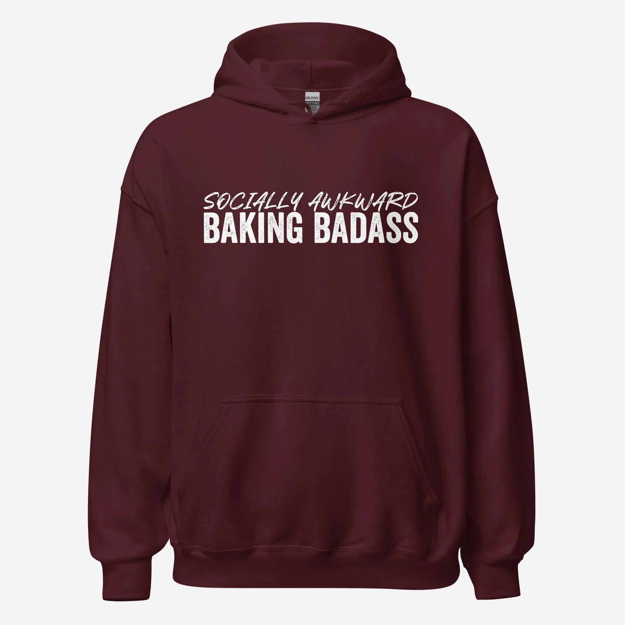 Socially Awkward Baking Badass Unisex Hoodie - Odd Chef