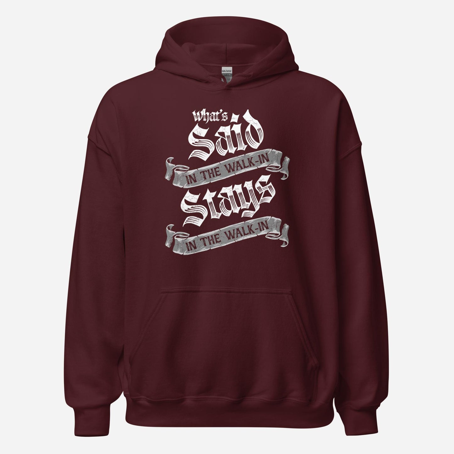 What's Said in the Walkin Unisex Hoodie