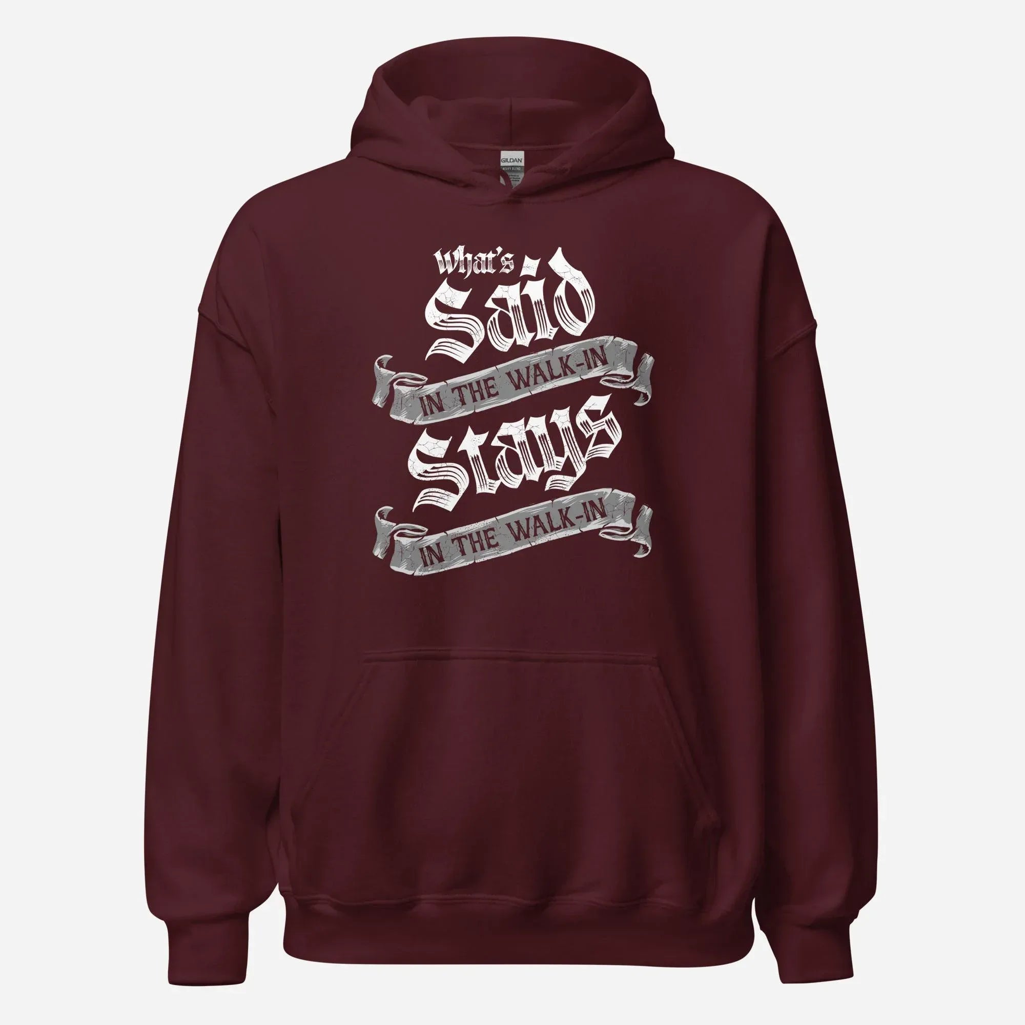 What's Said In The Walkin Unisex Hoodie - Odd Chef