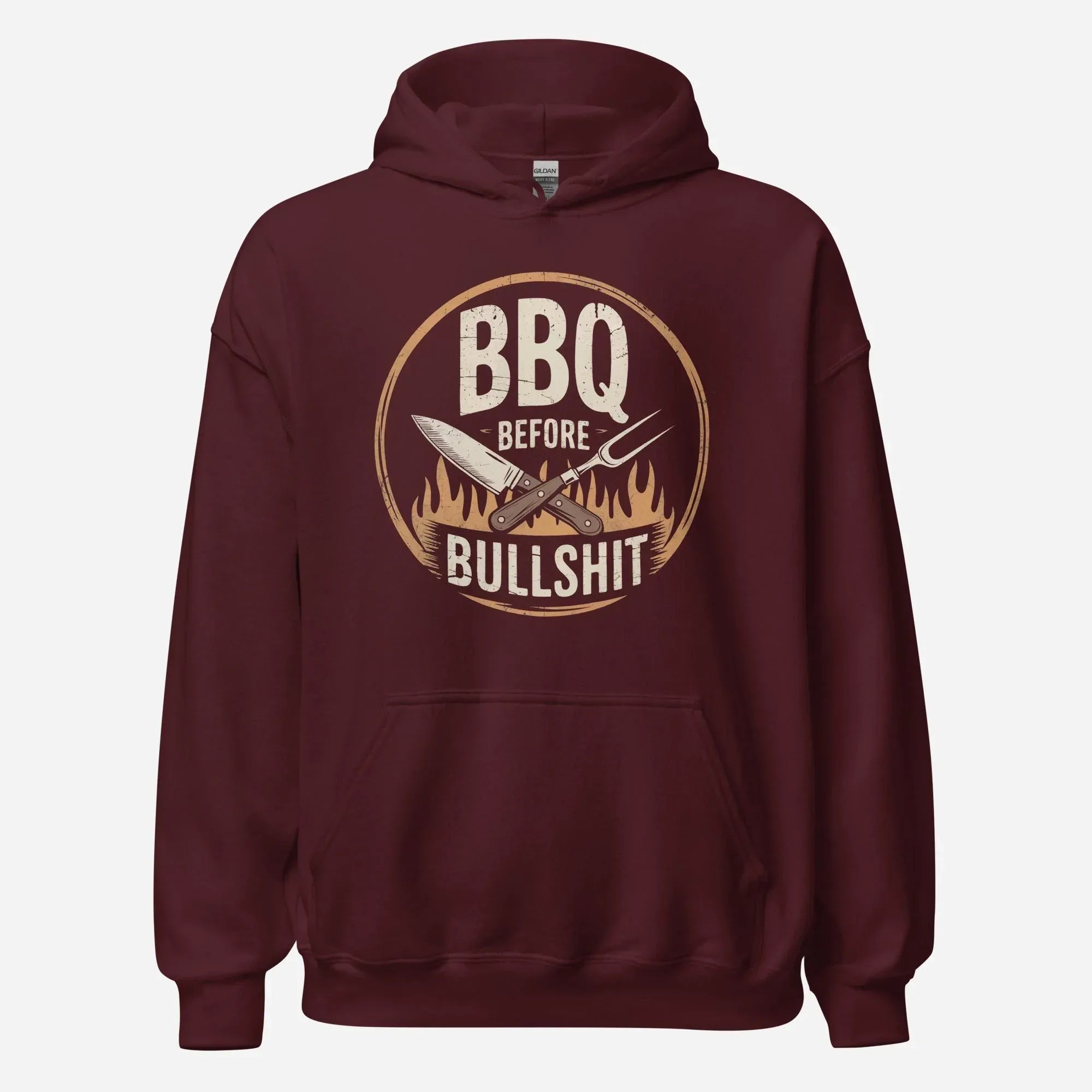 BBQ Before Bullshit Unisex Hoodie - Odd Chef