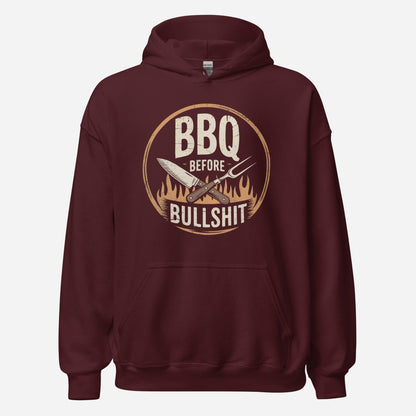 BBQ Before Bullshit Unisex Hoodie
