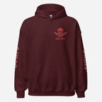 Official Edition Meat-Red Skull & Crossed Knives Unisex Hoodie - Odd Chef