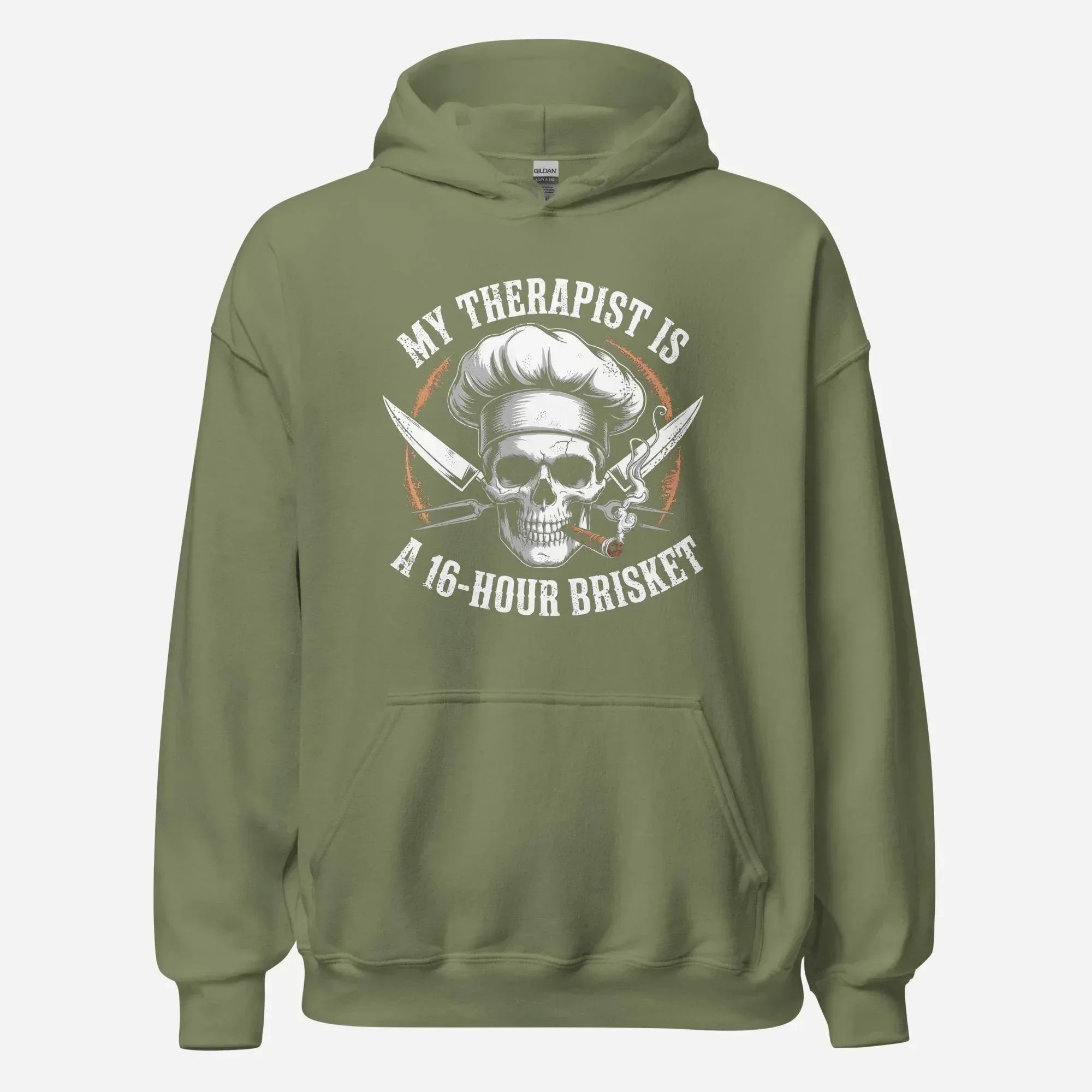 Brisket Therapy Unisex Hoodie - Odd Chef