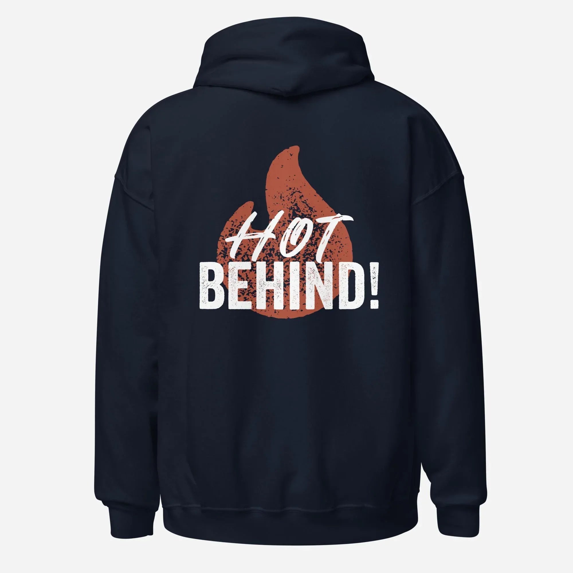 Hot Behind Unisex Hoodie Back-Print - Odd Chef
