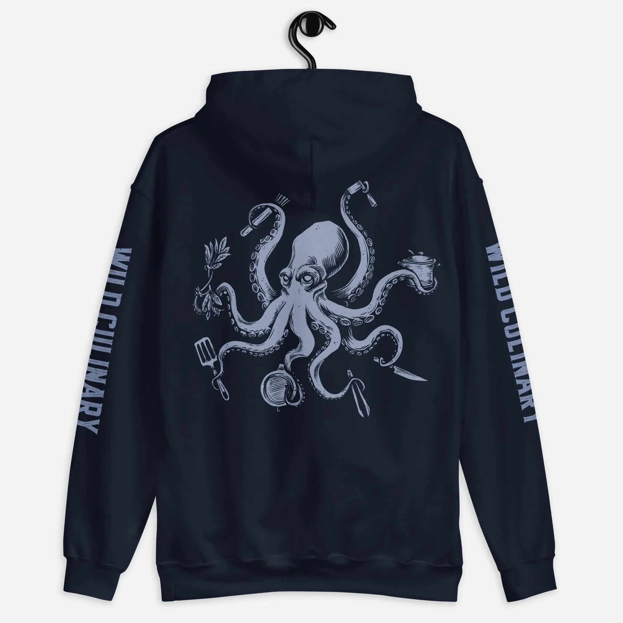 Official Edition Chef Octopus Blue Unisex Hoodie - Odd Chef