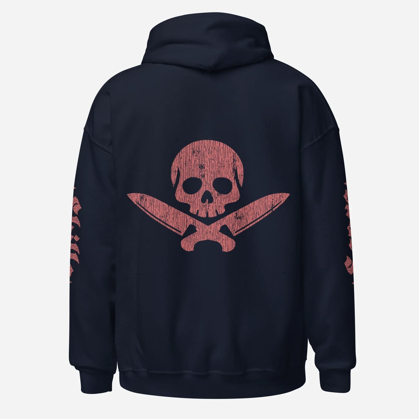 Official Edition Meat-Red Skull & Crossed Knives Unisex Hoodie - Odd Chef