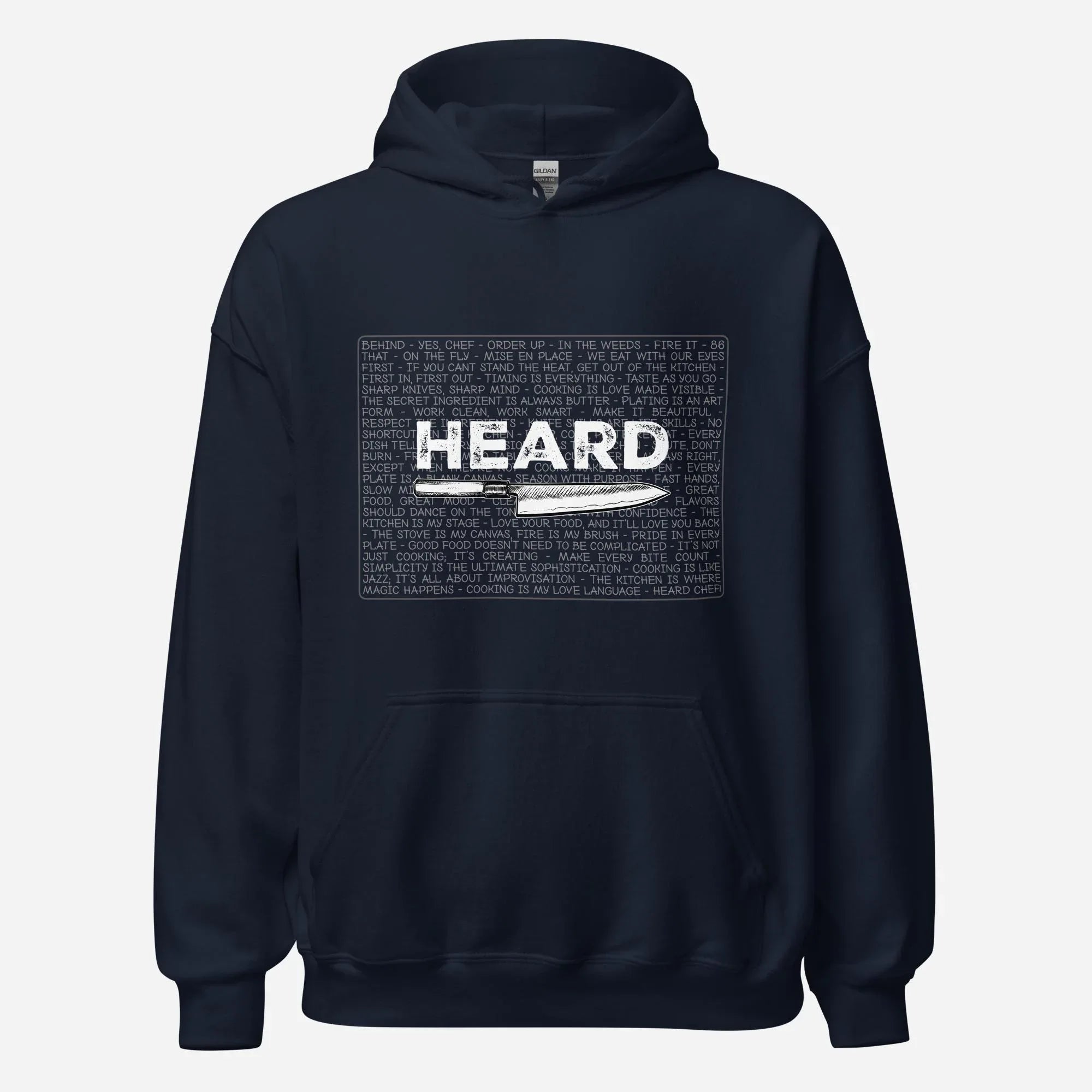 Heard Kitchen Phrase Unisex Hoodie - Odd Chef