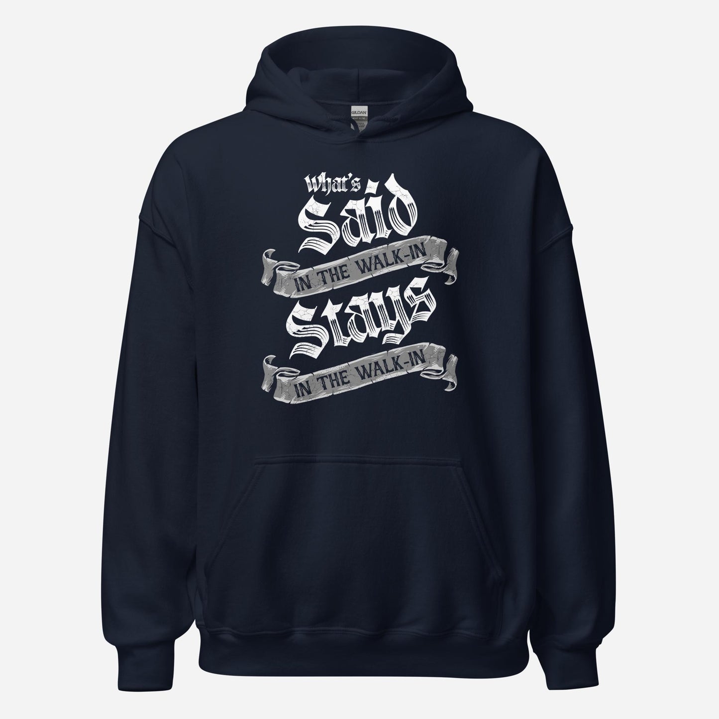 What's Said in the Walkin Unisex Hoodie