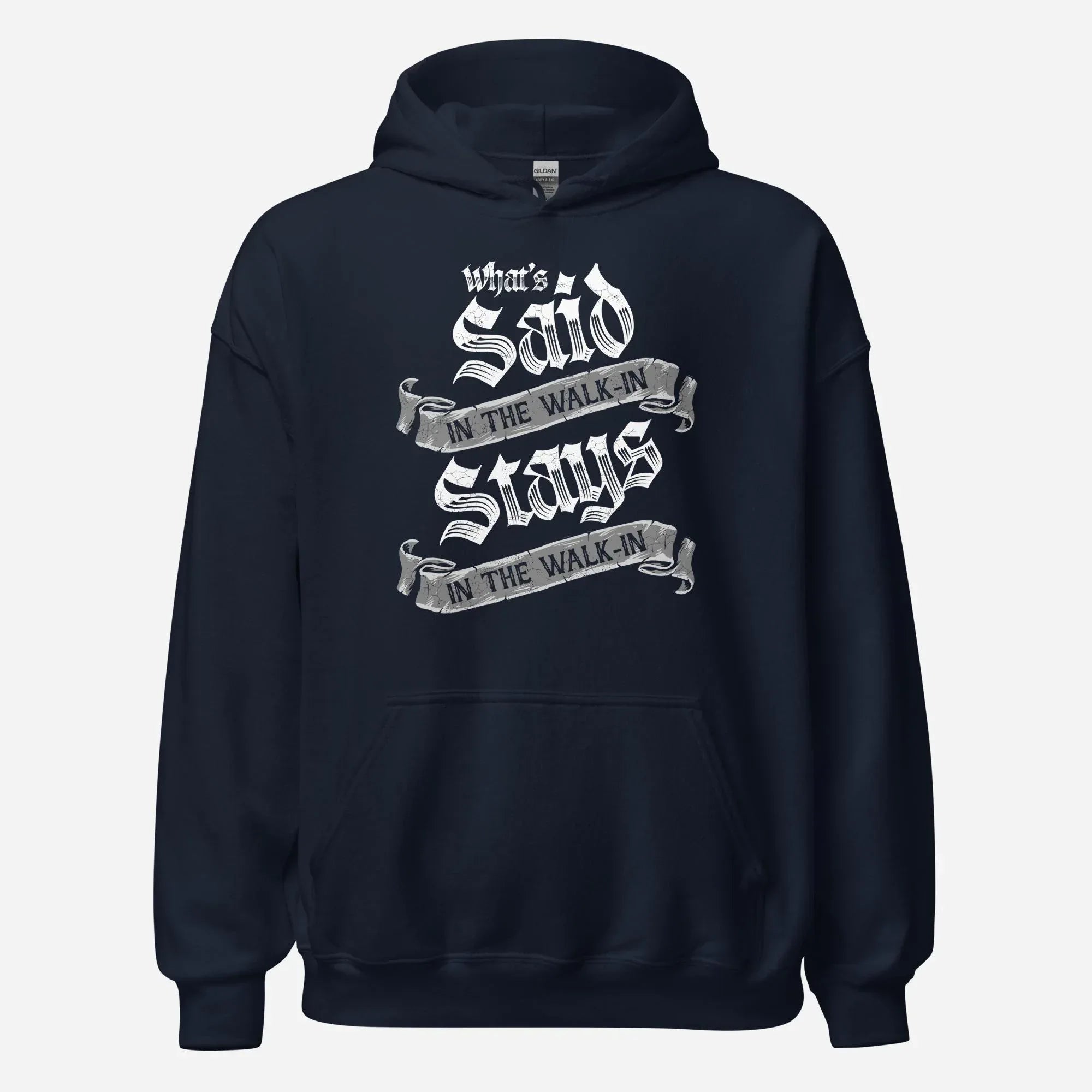 What's Said In The Walkin Unisex Hoodie - Odd Chef