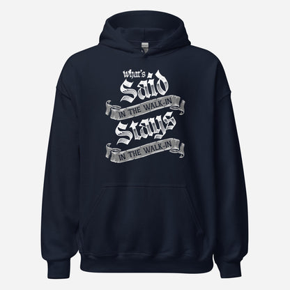 What's Said in the Walkin Unisex Hoodie
