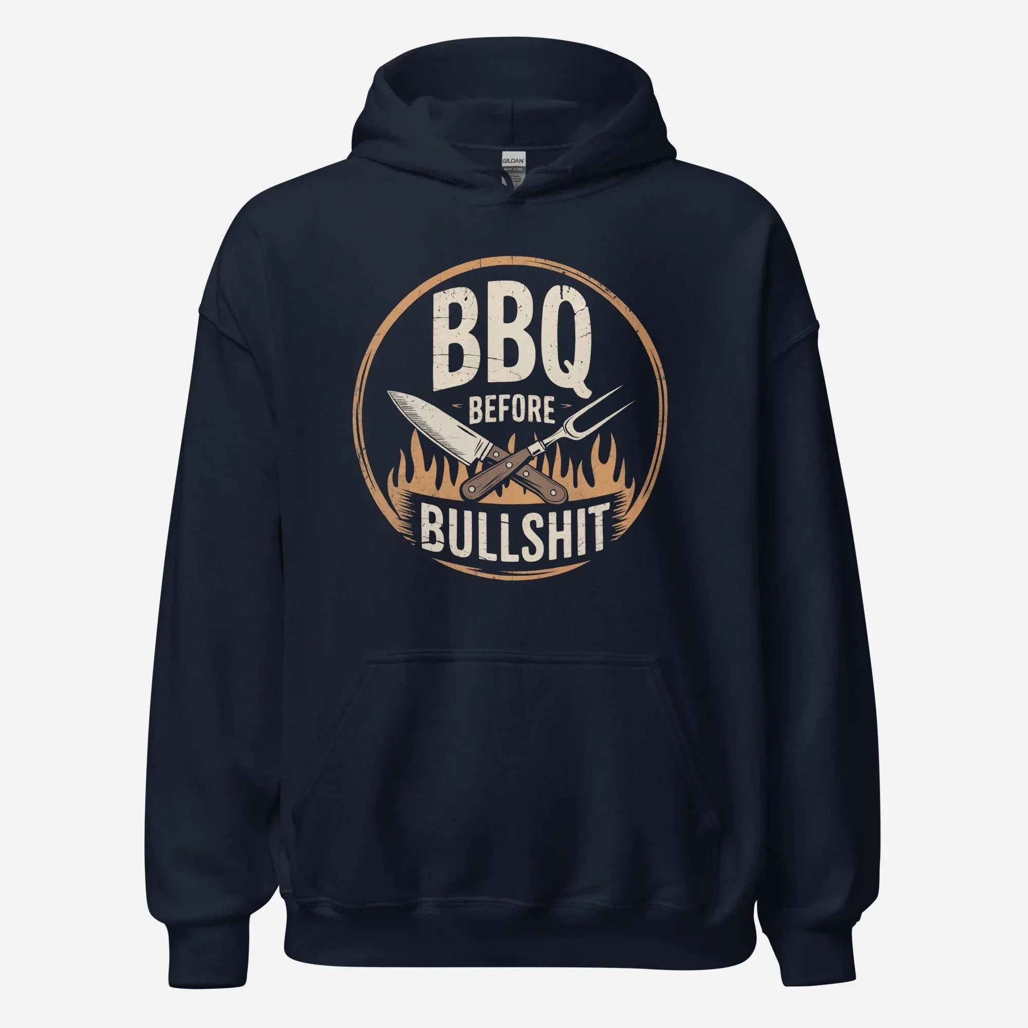 BBQ Before Bullshit Unisex Hoodie - Odd Chef