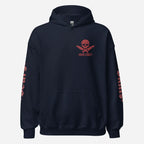 Official Edition Meat-Red Skull & Crossed Knives Unisex Hoodie - Odd Chef