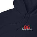 86 Mean People Embroidered Unisex Hoodie - Odd Chef