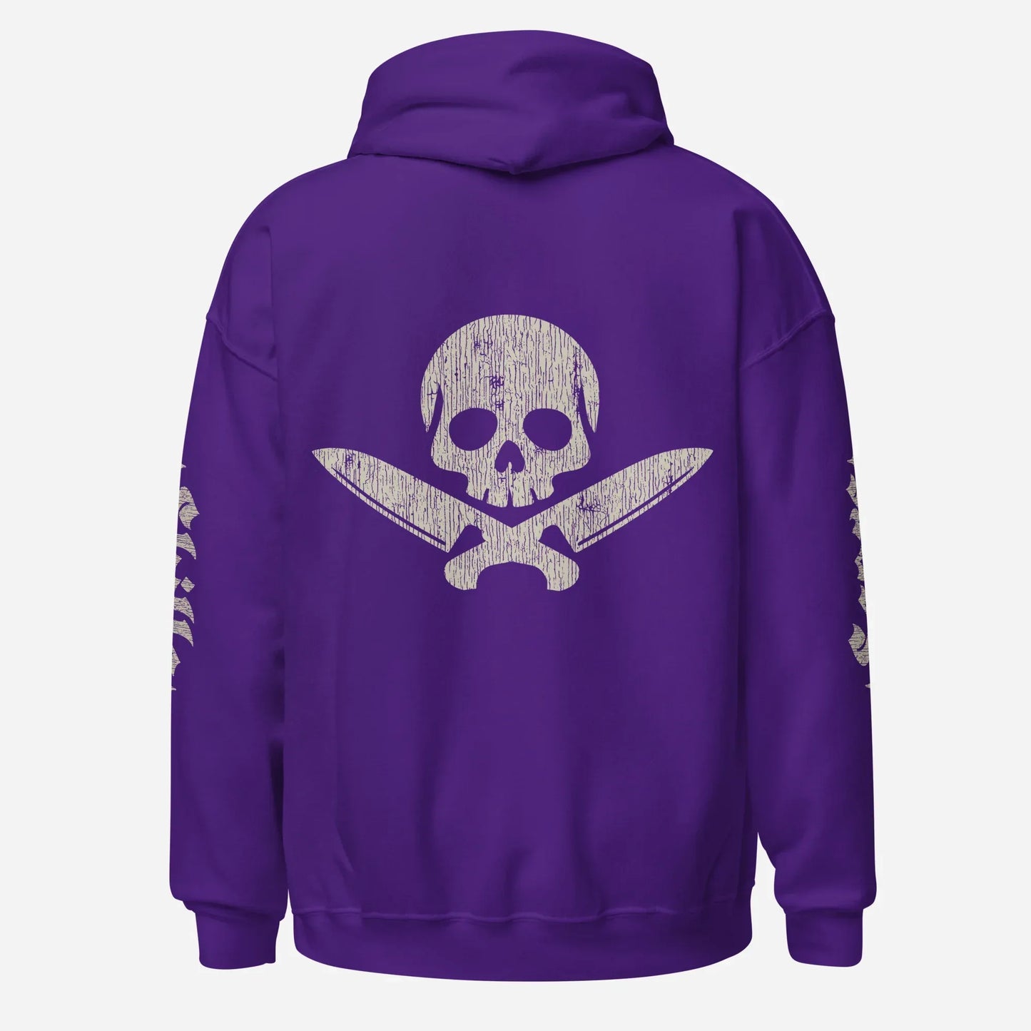 Official Edition Bone-White Skull & Crossed Knives Unisex Hoodie - Odd Chef