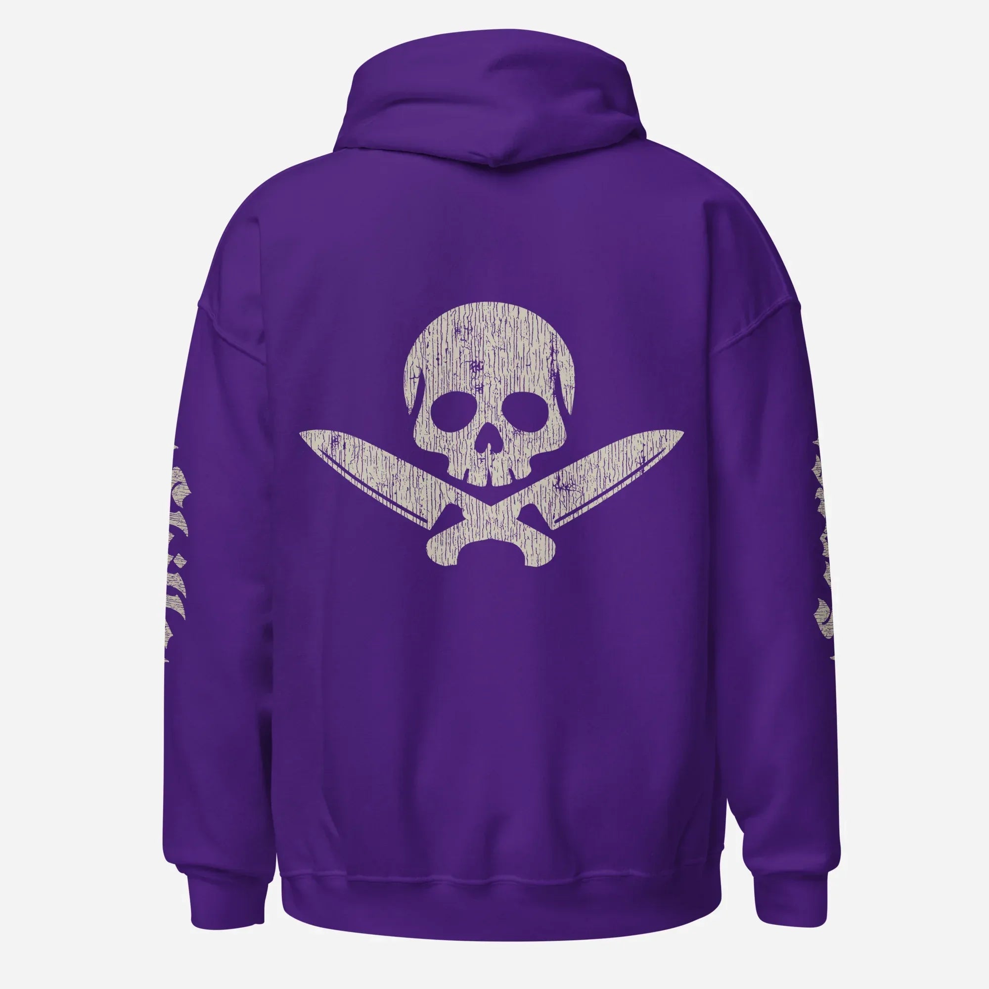 Official Edition Bone-White Skull & Crossed Knives Unisex Hoodie - Odd Chef