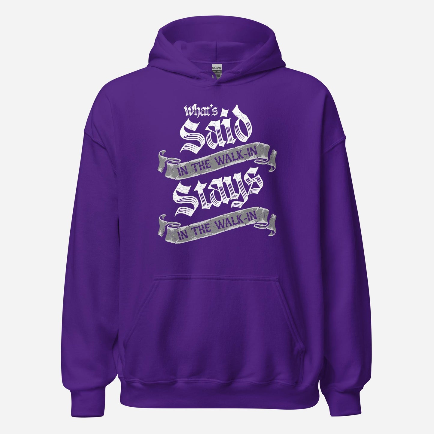 What's Said in the Walkin Unisex Hoodie