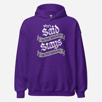 What's Said in the Walkin Unisex Hoodie