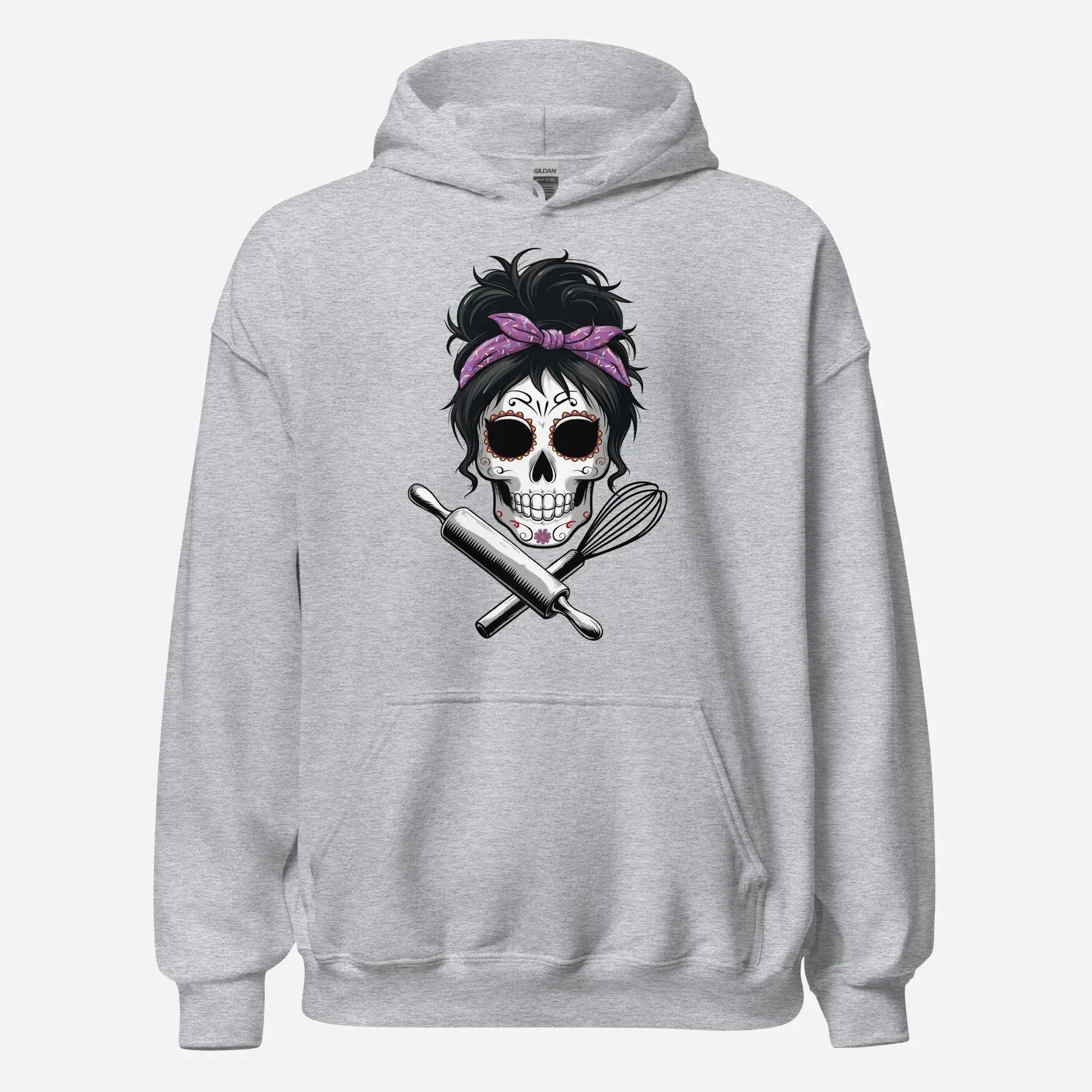 Sugar Skull Baker Unisex Hoodie - Odd Chef