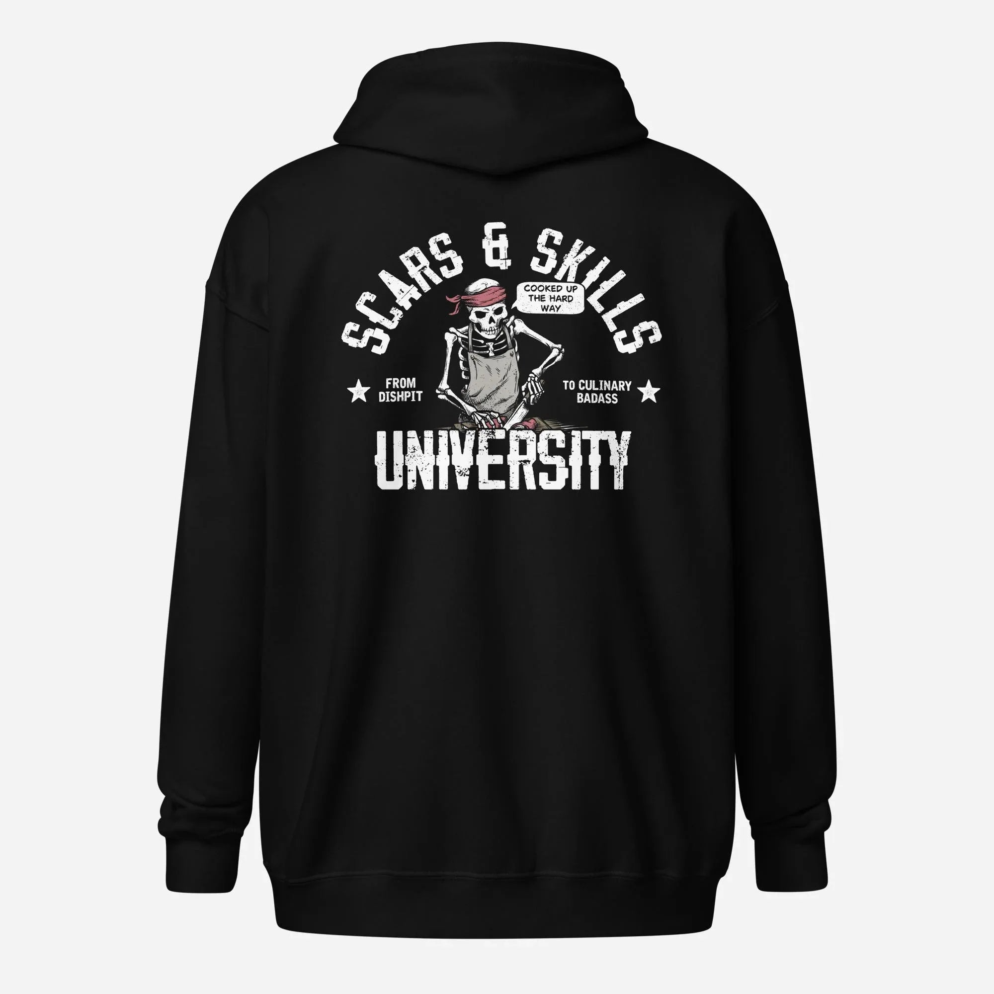 Scars & Skills Unisex heavy blend zip hoodie - Odd Chef