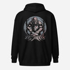 Bigfoot Chef Unisex heavy blend zip hoodie - Odd Chef