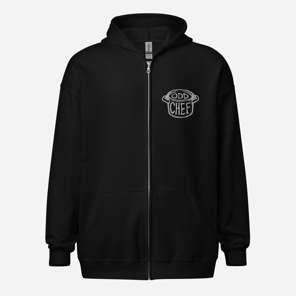 Bigfoot Chef Unisex heavy blend zip hoodie - Odd Chef
