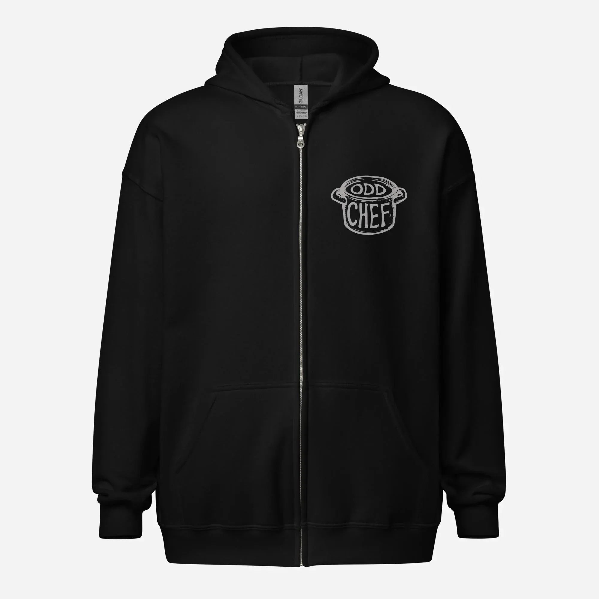 Odd Chef Official Unisex heavy blend zip hoodie - Odd Chef