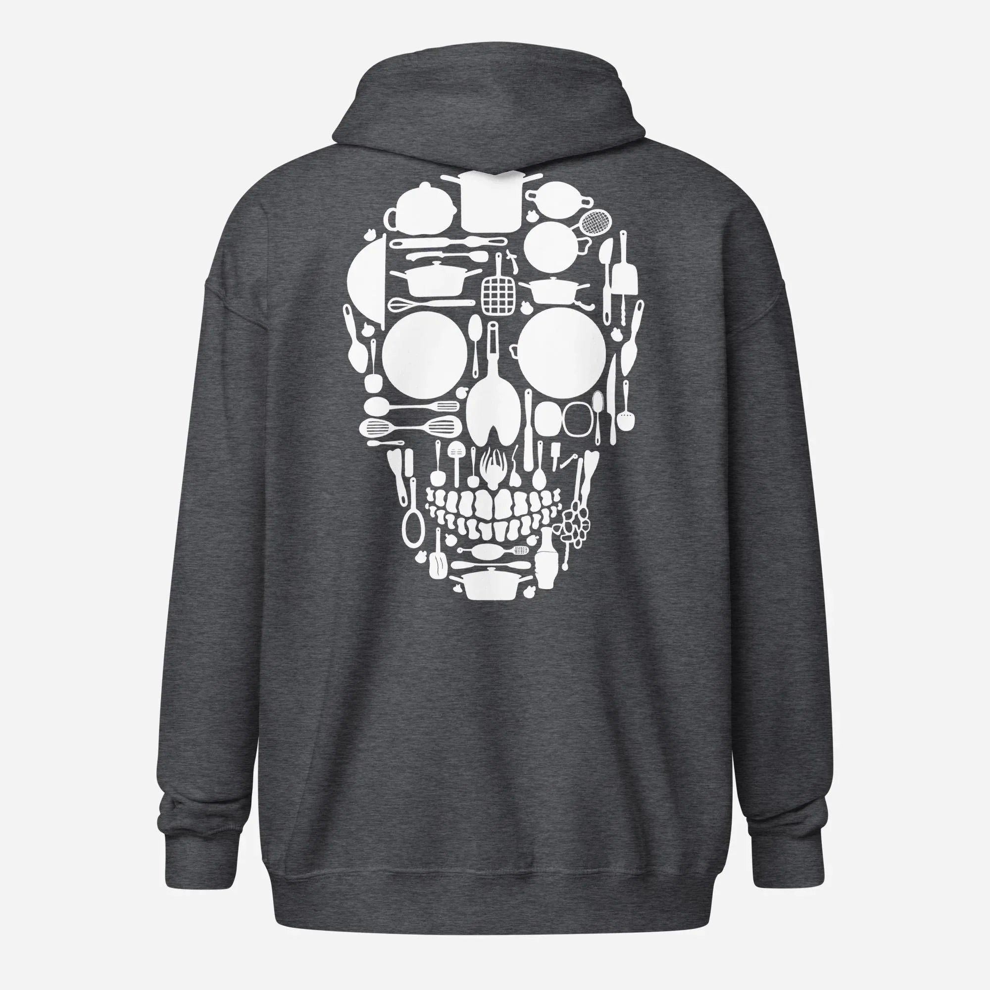 Skull Kitchen Unisex heavy blend zip hoodie - Odd Chef
