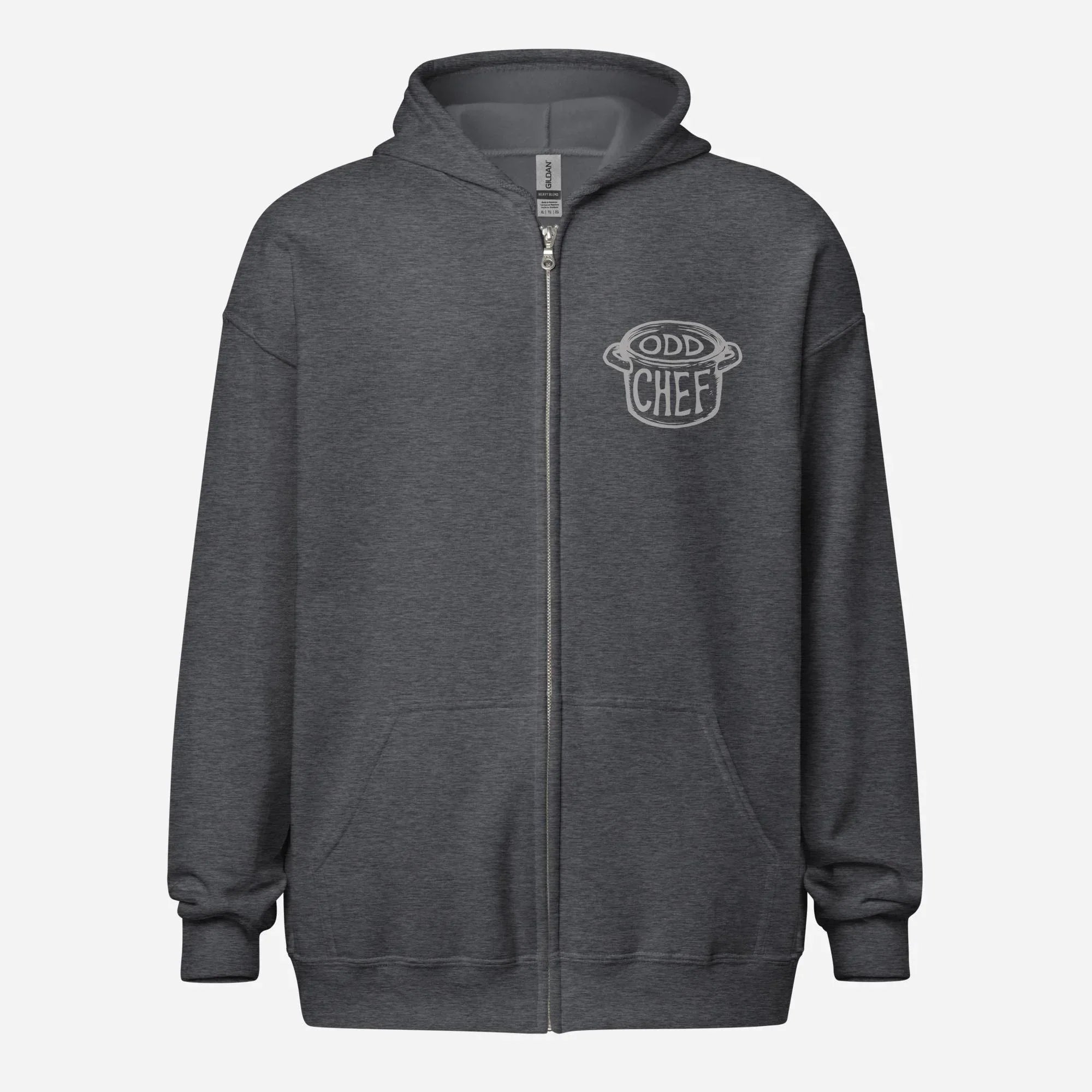 Odd Chef Official Unisex heavy blend zip hoodie - Odd Chef