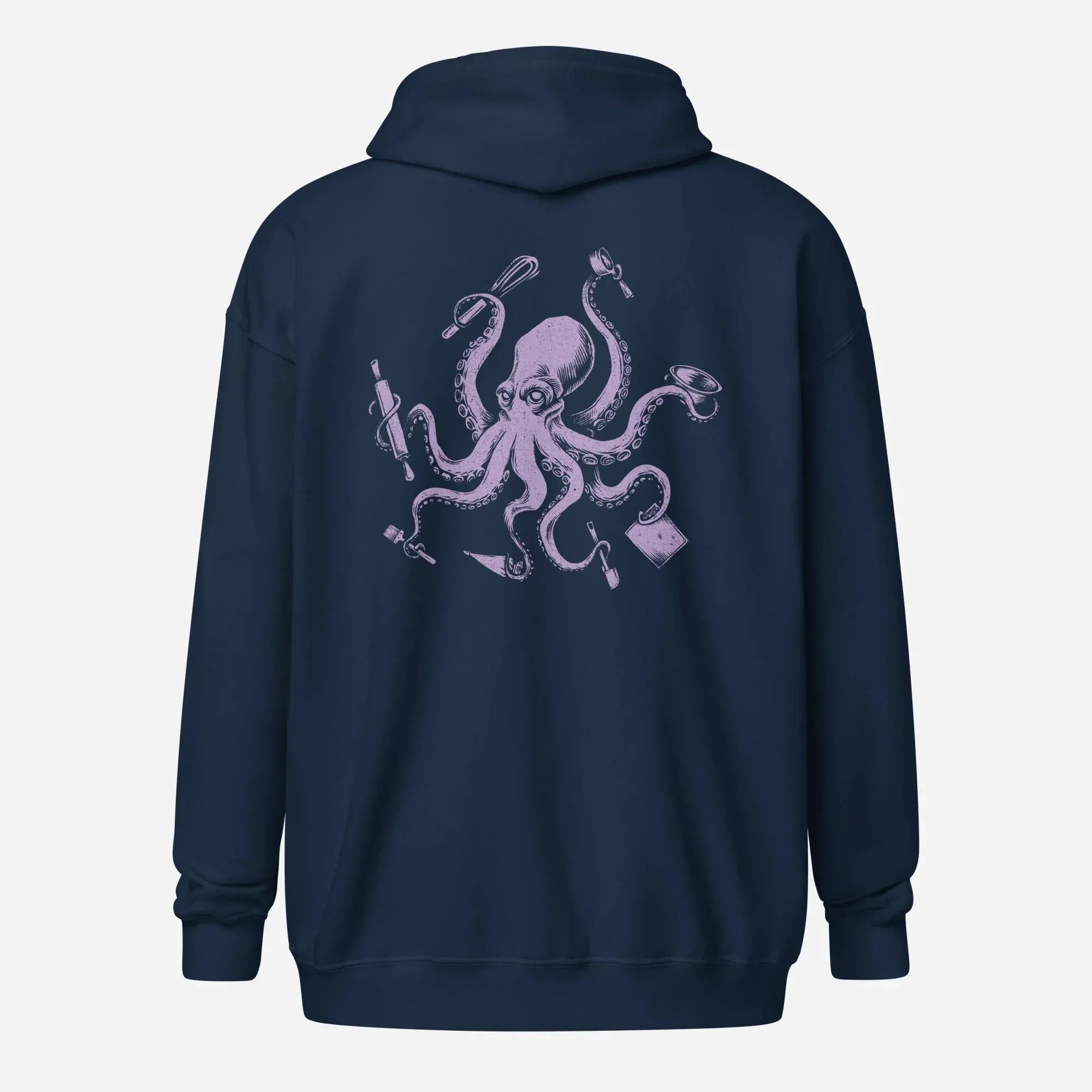 Octo Baker Unisex heavy blend zip hoodie - Odd Chef