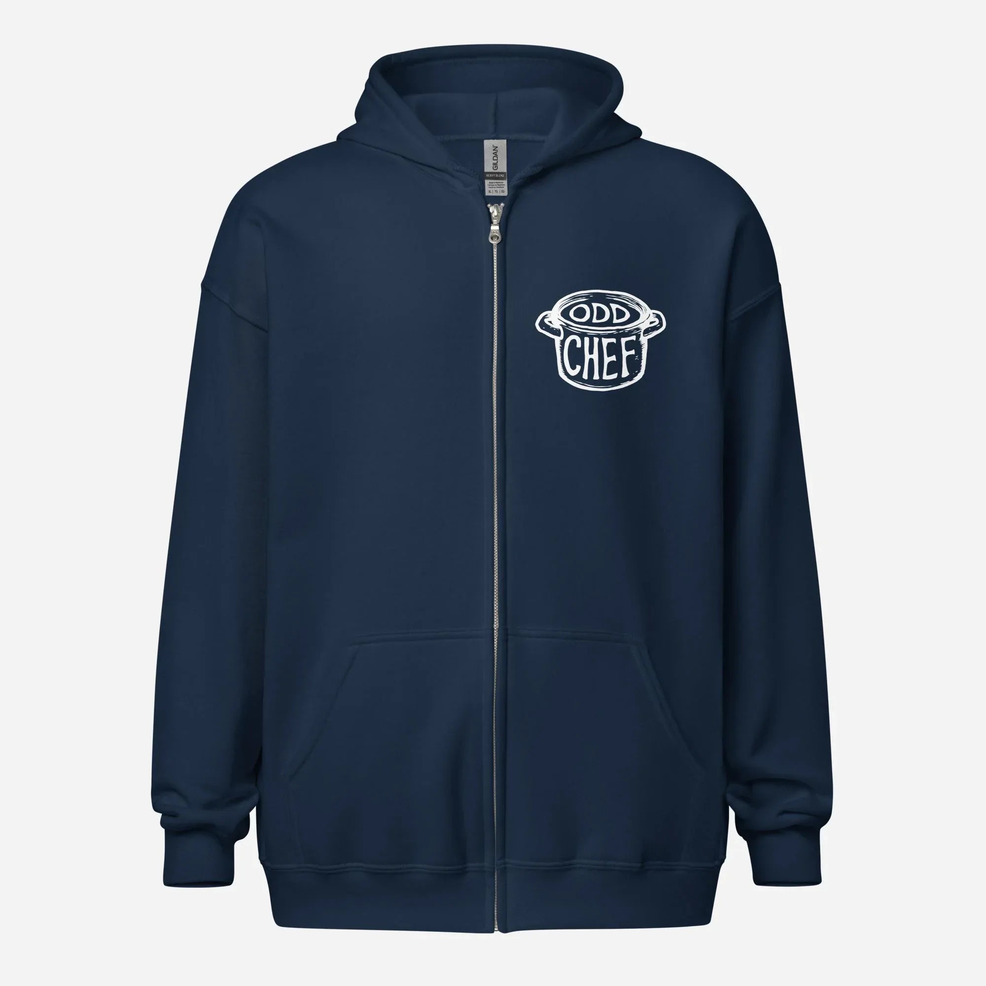 Scars & Skills Unisex heavy blend zip hoodie - Odd Chef