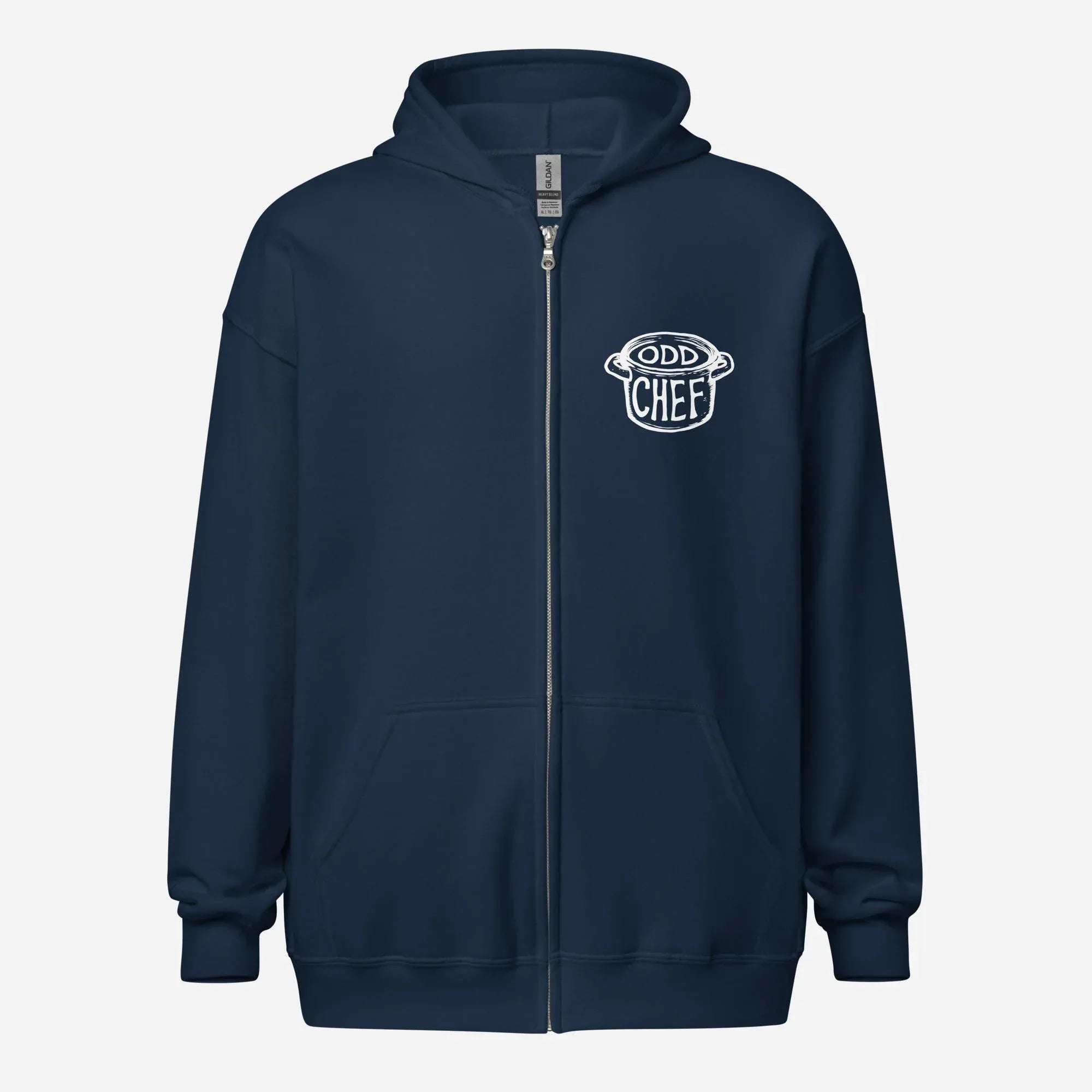 Chef's Brain Unisex heavy blend zip hoodie - Odd Chef