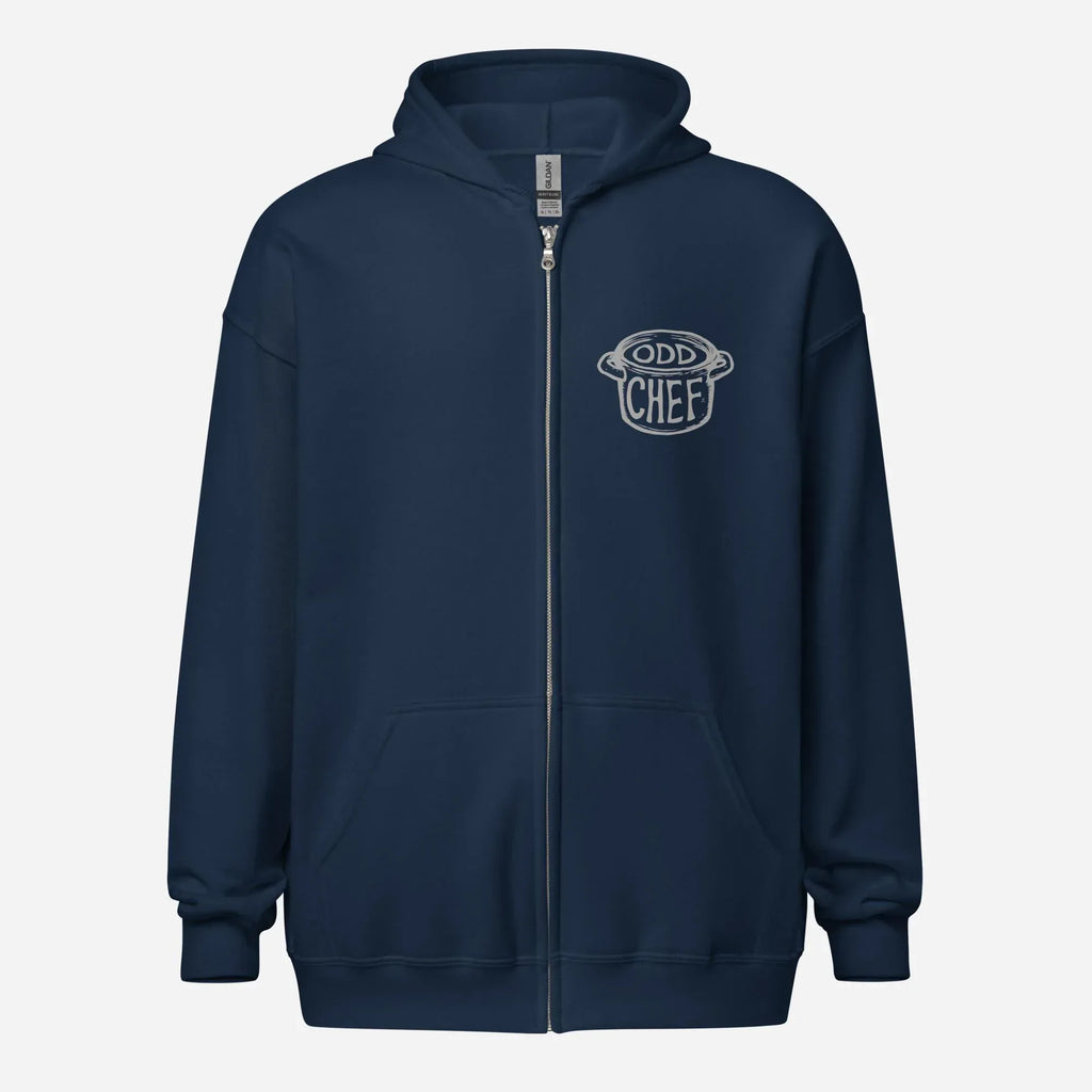 Bigfoot Chef Unisex heavy blend zip hoodie - Odd Chef
