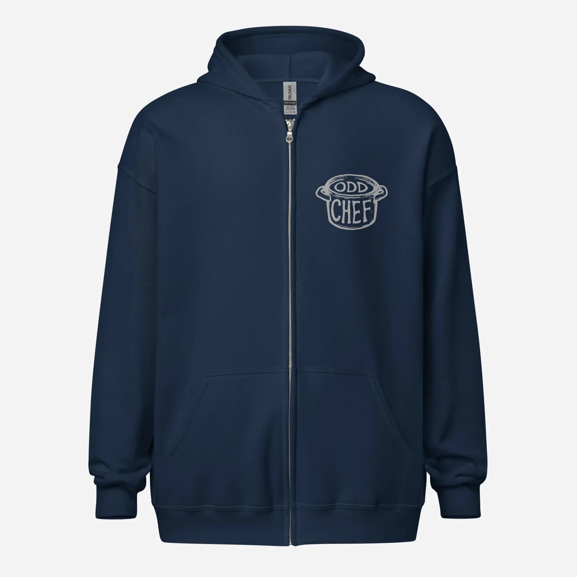 Bigfoot Chef Unisex heavy blend zip hoodie - Odd Chef