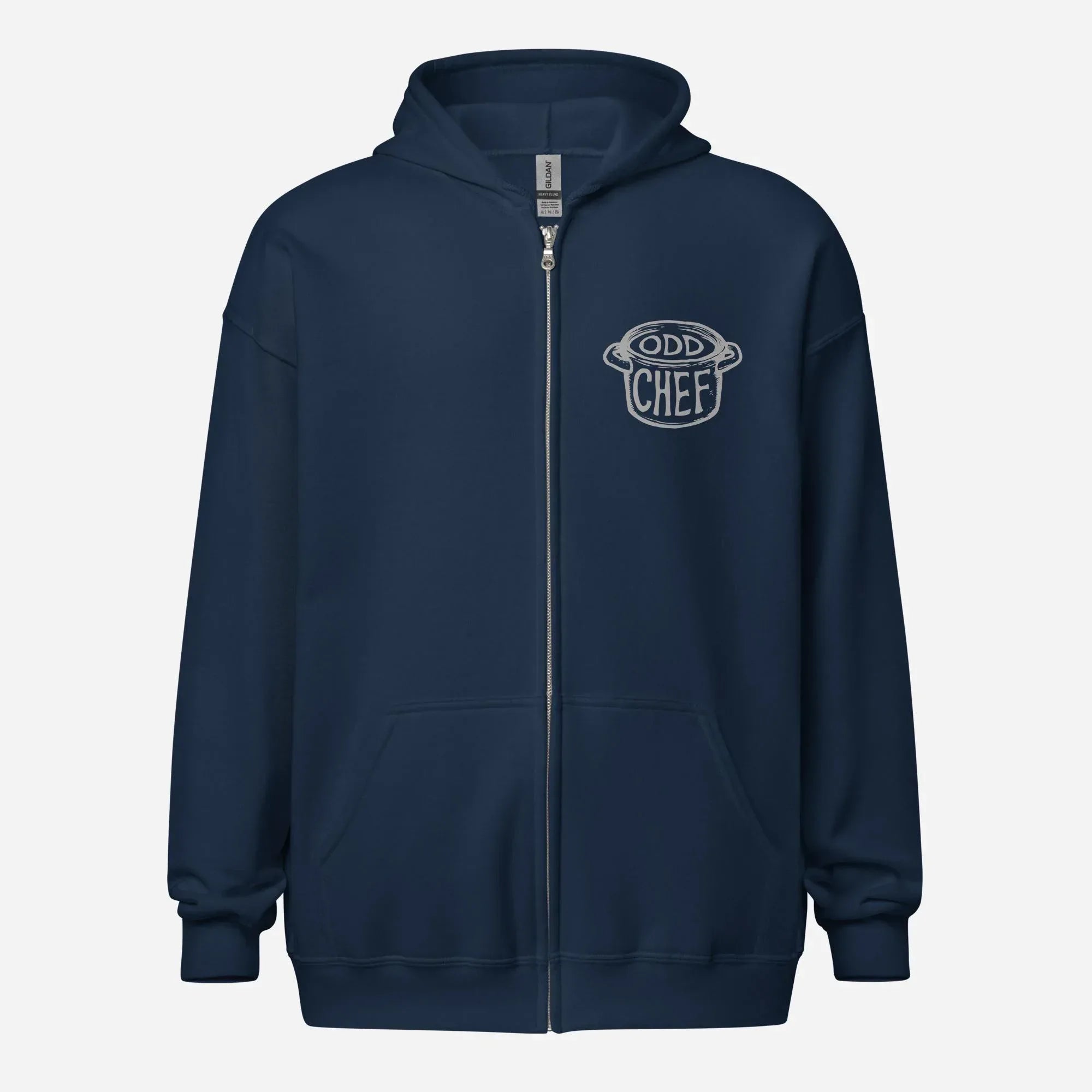 Odd Chef Official Unisex heavy blend zip hoodie - Odd Chef