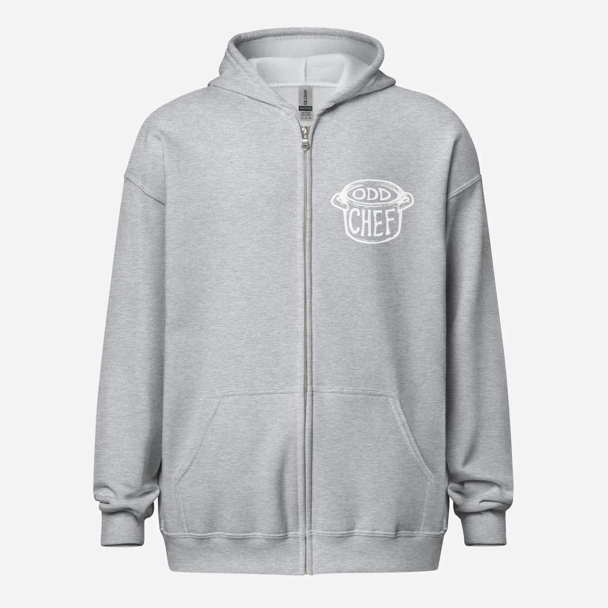 Skull Kitchen Unisex heavy blend zip hoodie - Odd Chef