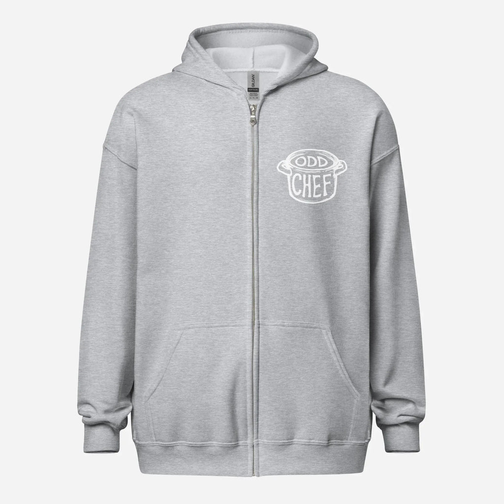 Heard Kitchen Phrase Unisex heavy blend zip hoodie - Odd Chef