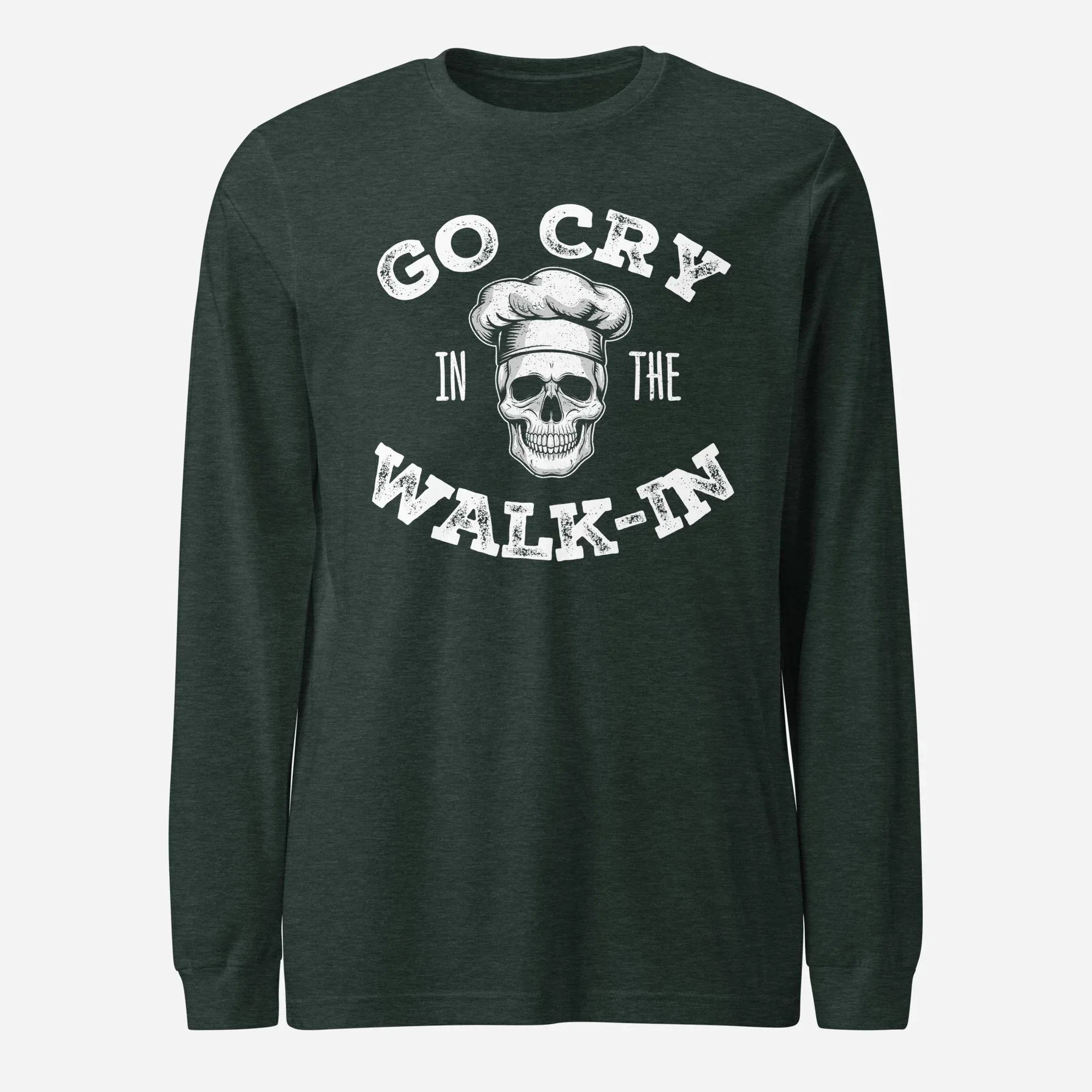Go Cry in the Walk In Unisex Long Sleeve Tee - Odd Chef