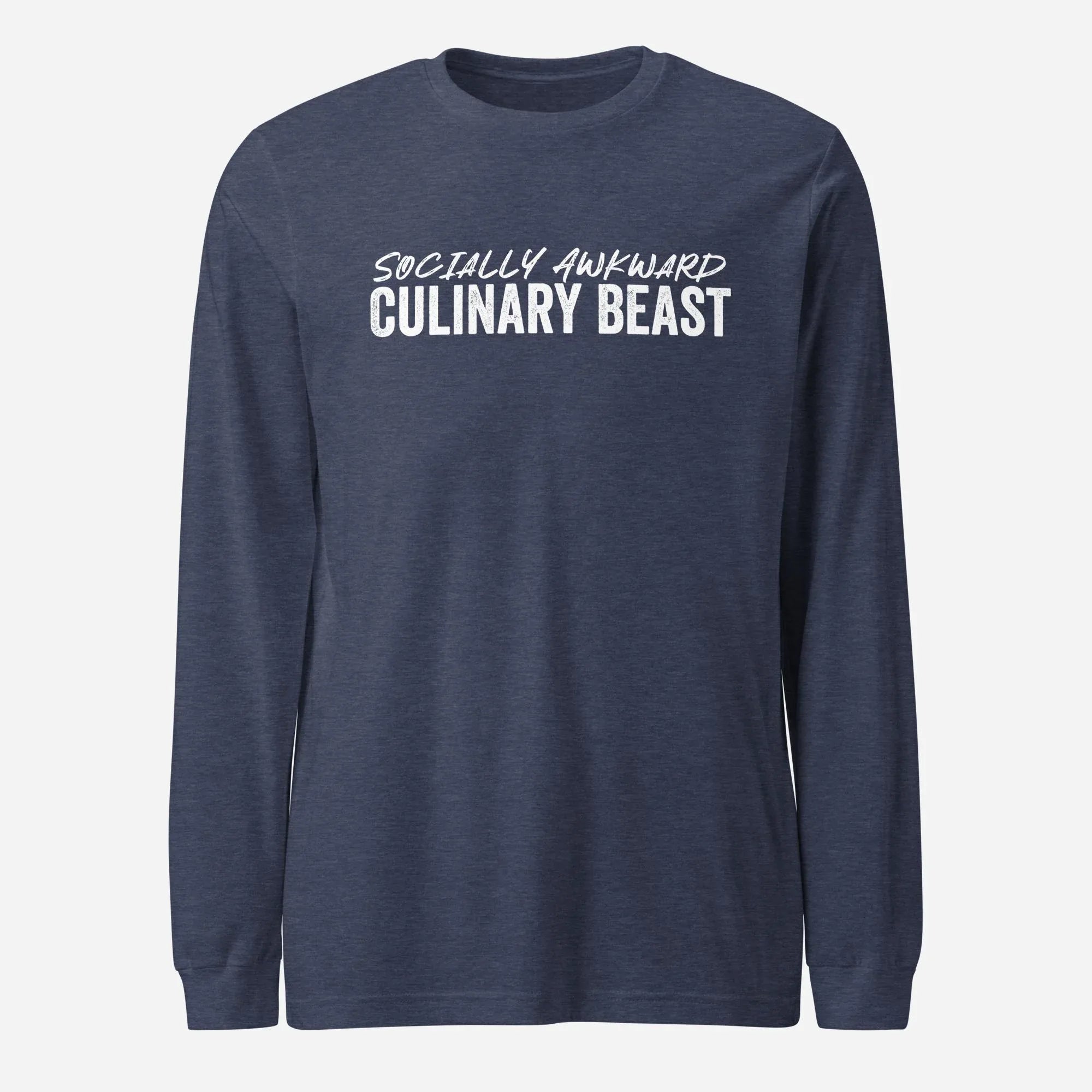Socially Awkward Culinary Beast Unisex Long Sleeve Tee - Odd Chef